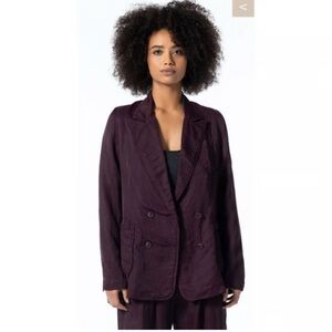 Burning torch Wallace blazer